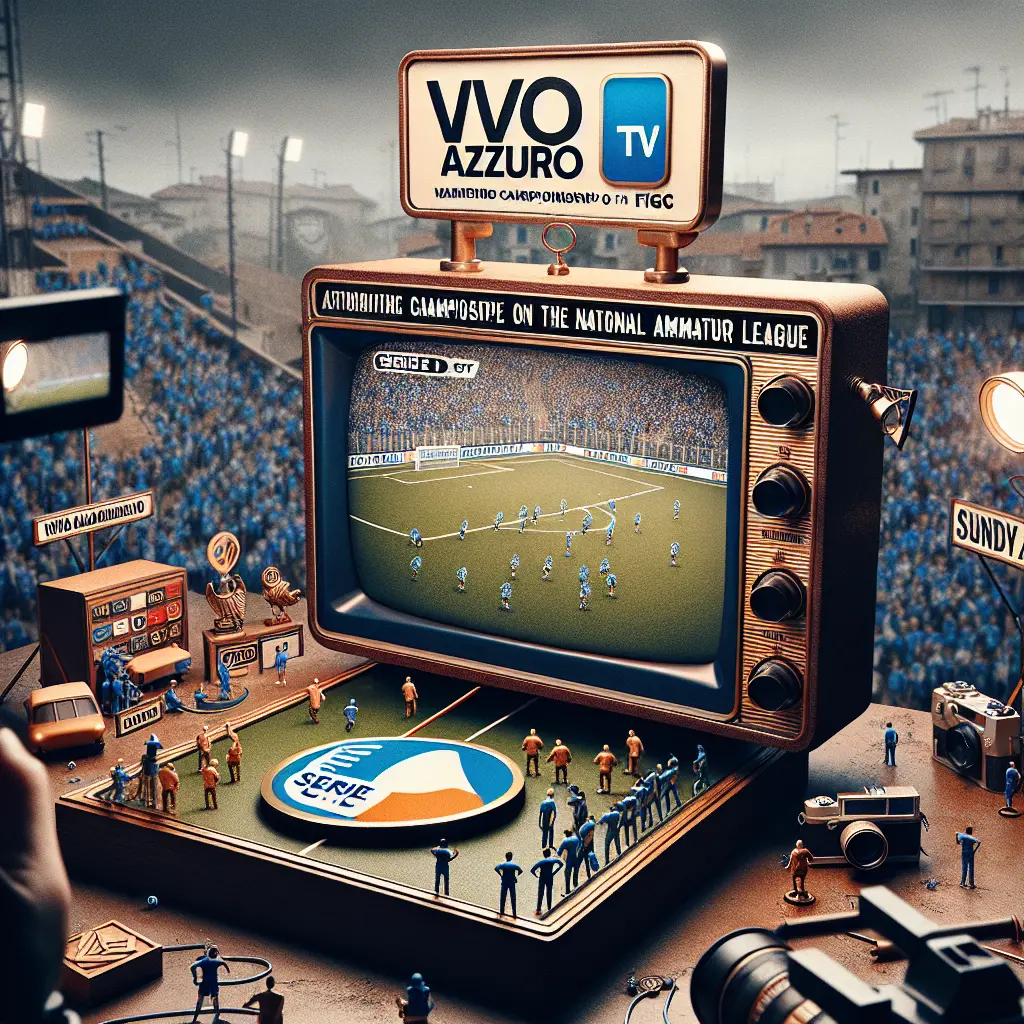 Vivo Azzurro Tv lancia la diretta della Serie D: un nuovo progetto per promuovere il calcio dilettantistico italiano